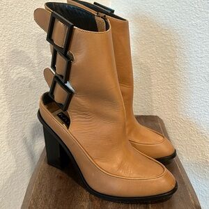 Kat Maconie Petra High Strappy Leather Boots Women’s Size: EU 39 US 8.5